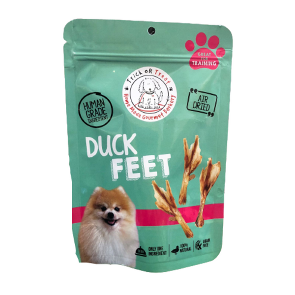 Air Dried Duck Feet Dog Treats