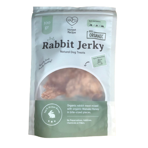 Rabbit Jerky With Manuka Honey Healthy Dog Treats