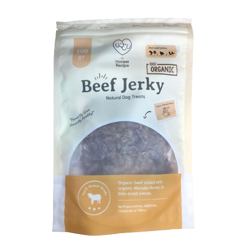 Beef Jerky With Manuka Honey Healthy Dog Treats
