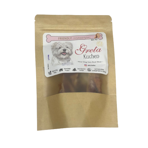 Friendly Dehydrated Pig Ears Dog Treats