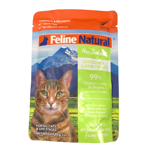 Canned Chicken & Lamb Cat Food