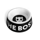 Im The Boss Black Bowl Cat And Dog
