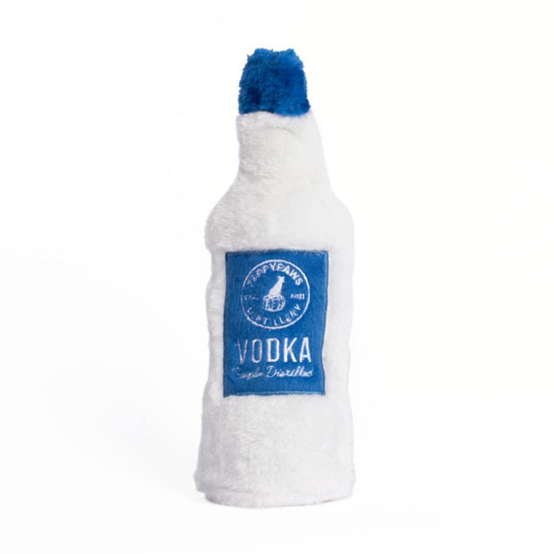 Happy Hour Crusherz - Vodka Squeaky Plush Dog Toy