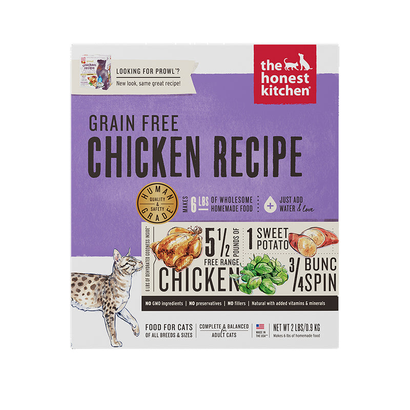 Grain-Free Chicken Recipe (Prowl) Dehydrated Cat Food