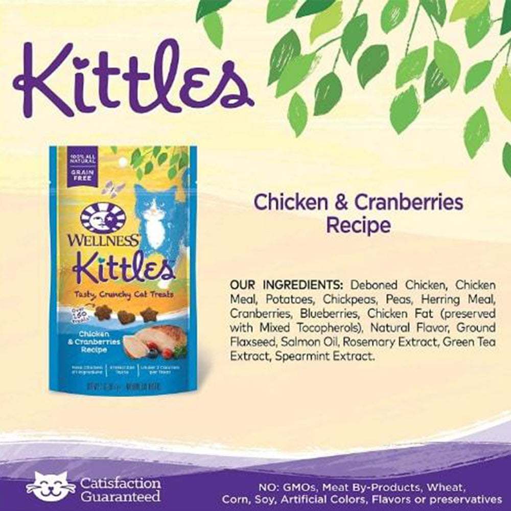 Wellness Kittles Crunchy Cat Kittles Cat Treats Kittles Crunchy