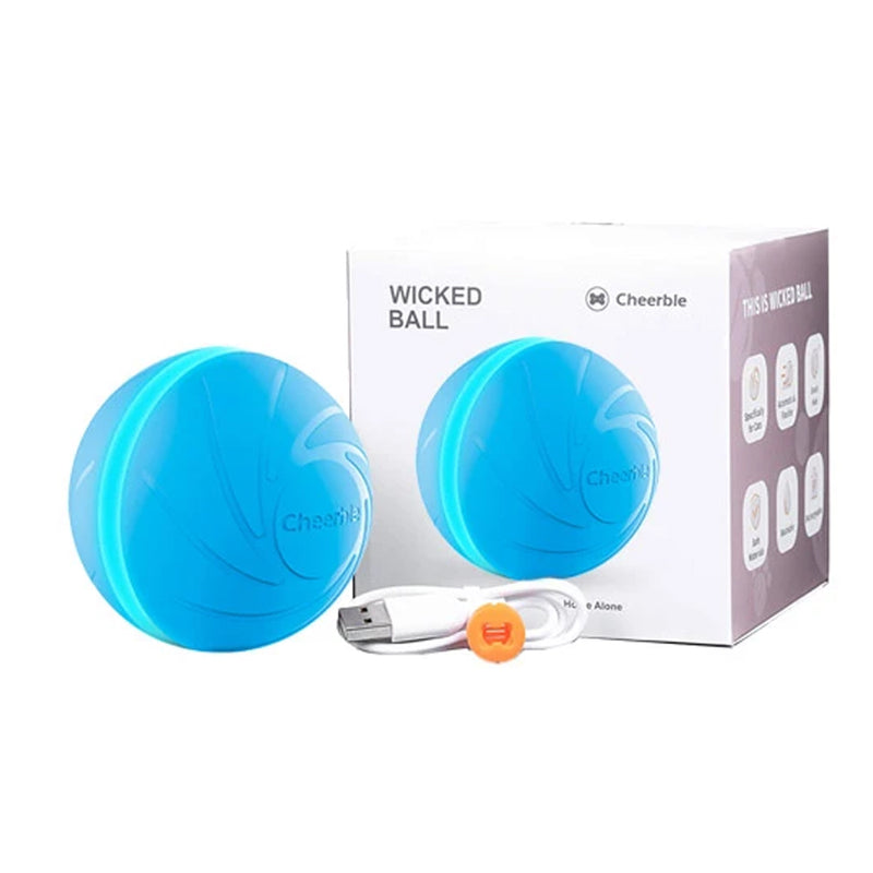 Wicked Ball Cyclone Blue Cat & Dog Toy