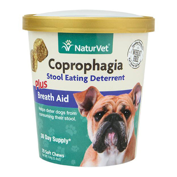 Coprophagia Deterrent Plus Breath Aid Tablets 70 Soft Tabs