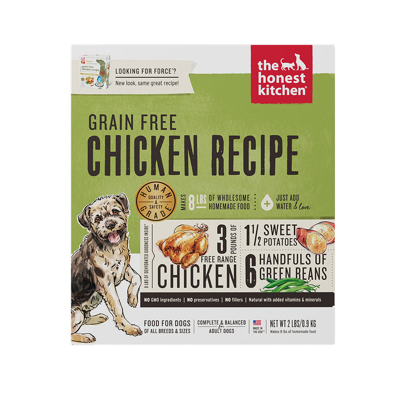Grain-Free Chicken Recipe Dehydrated Dog Food