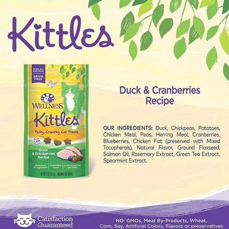 Complete Health Kittles Duck & Cranberries Recipe Crunchy Cat Treats