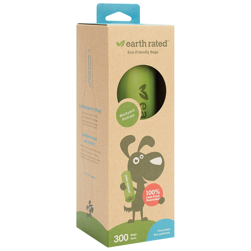 Eco Friendly Large Single Rolls Poop Bag - Unscented