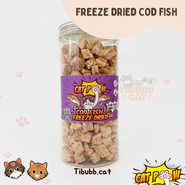 CATPOW Freeze-Dried Cod Fish Dog and Cat Treats