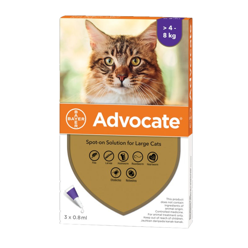 Advocate Spot-on Solution for Cats - 0,8 ml