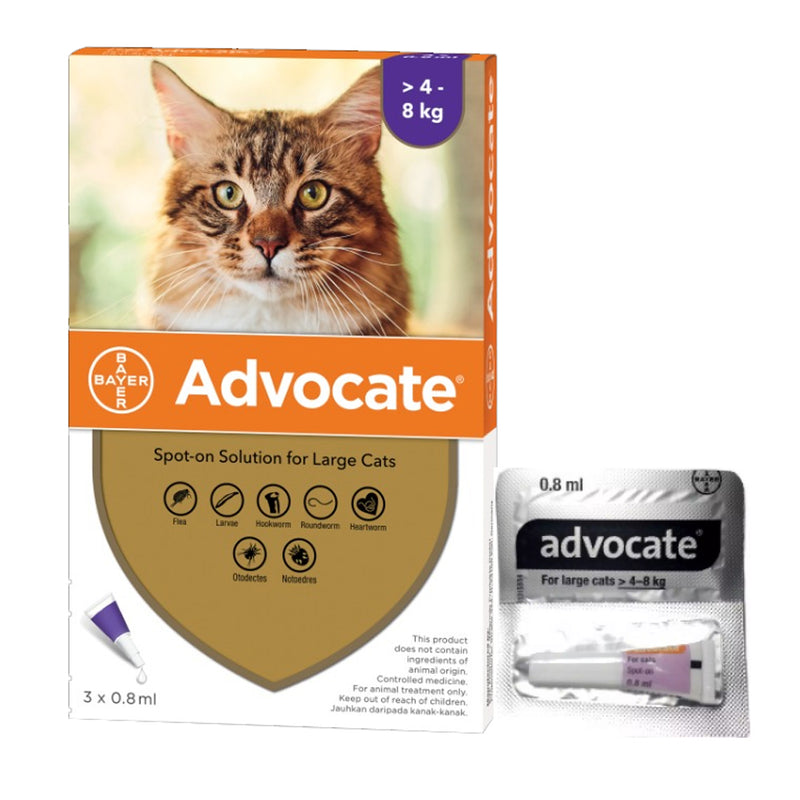 Advocate Spot-on Solution for Cats - 0,8 ml