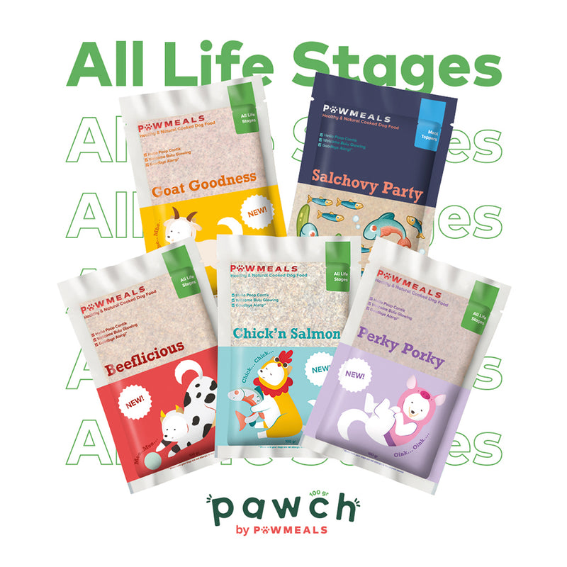 Bundle Pawch Cooked Dog Food -  All Life Stage