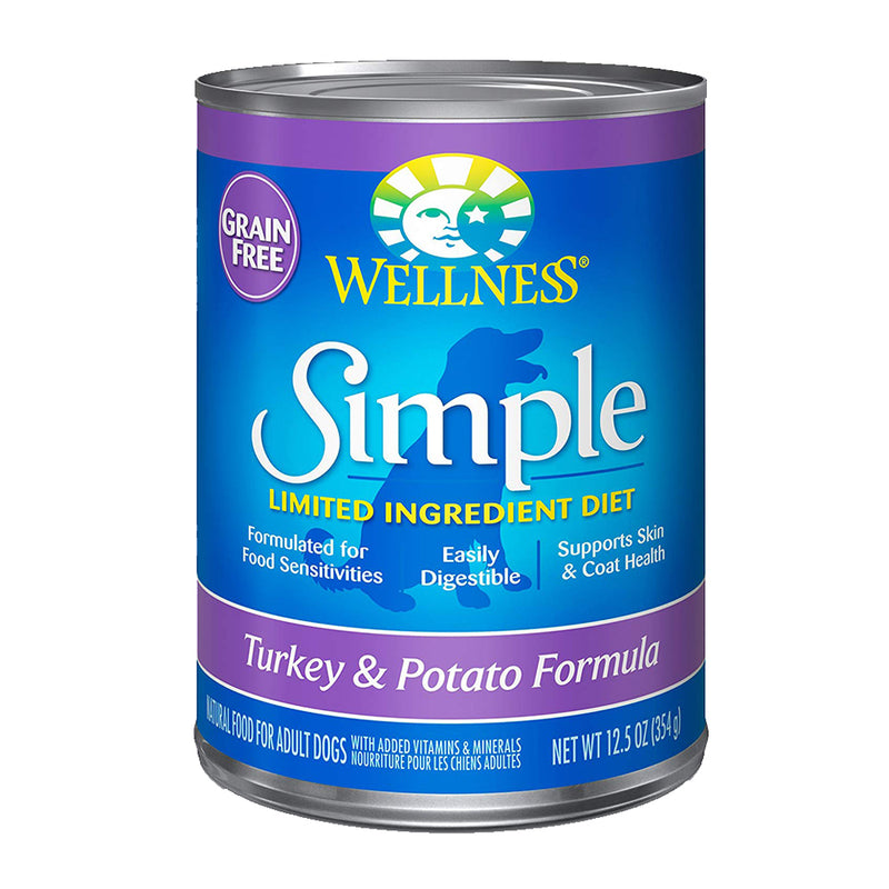 Simple Limited Ingredient Turkey & Potato Formula Canned Dog Food