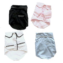 Luxurious Pajamas Black Dog Cat Apparel
