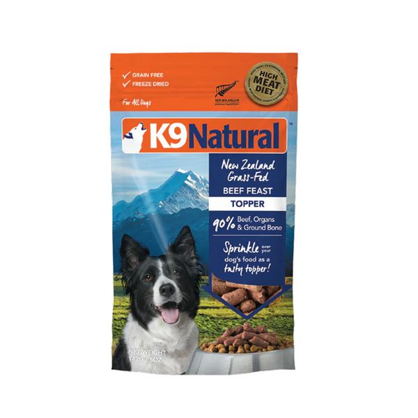 Grain-Free Freeze-Dried Topper Beef Dog Food