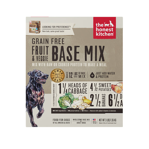 Grain-Free Fruit & Veggie Dehydrated Dog Base Mix (Preference) Dog Food