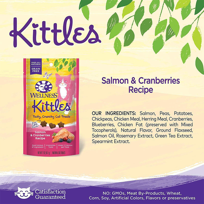 Complete Health Kittles Salmon & Cranberries Recipe Crunchy Cat Treats