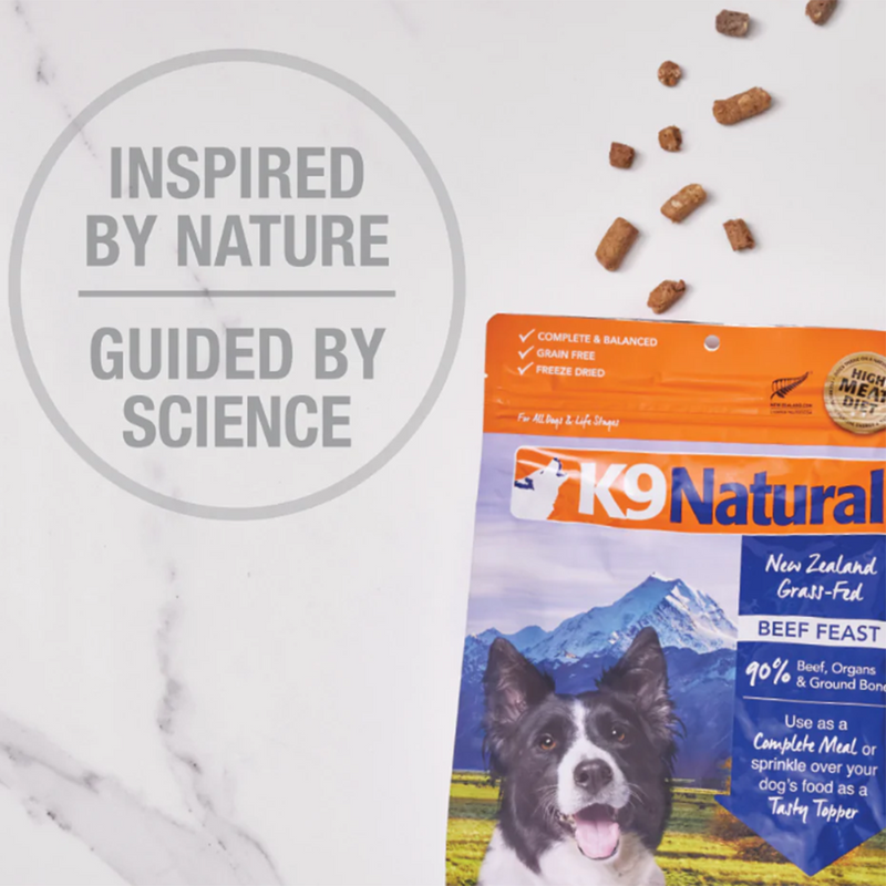 Grain-Free Freeze-Dried Topper Beef Dog Food