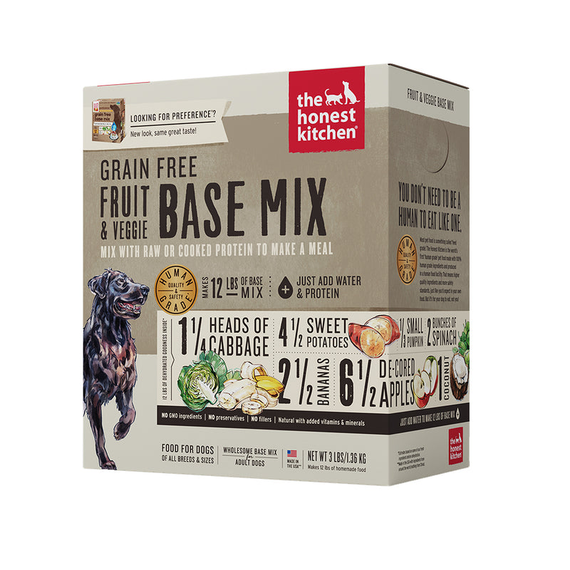 Grain-Free Fruit & Veggie Dehydrated Dog Base Mix (Preference) Dog Food