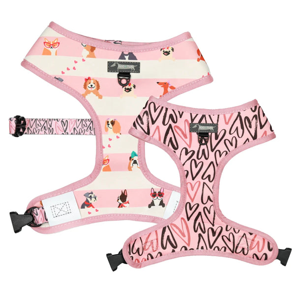 Reversible Dog Harness - Puppy Love