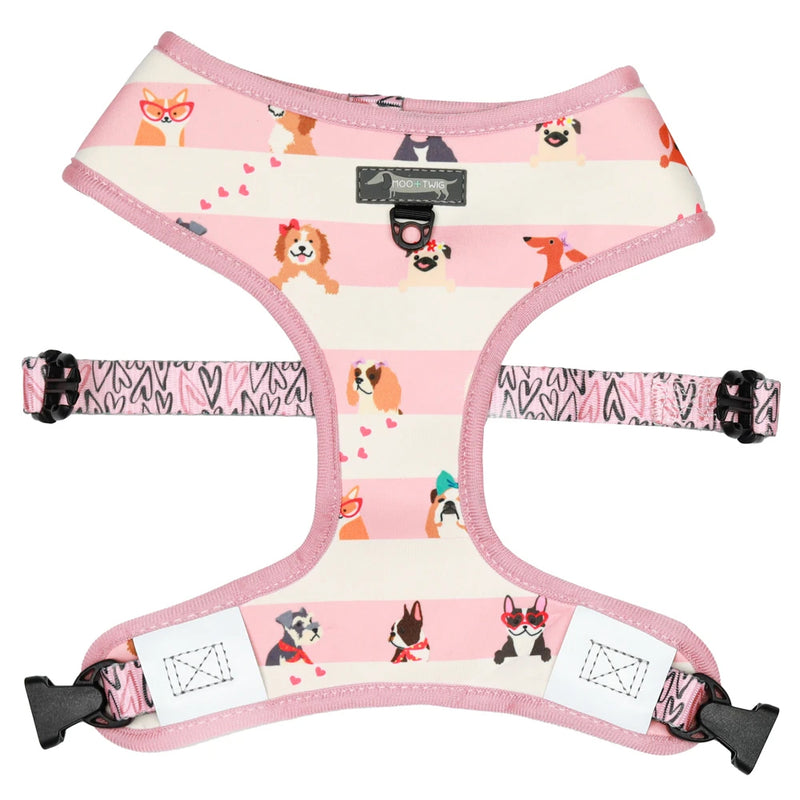 Reversible Dog Harness - Puppy Love
