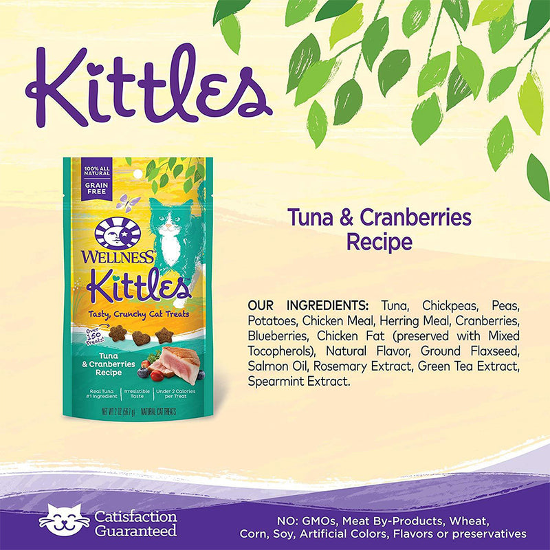 Complete Health Kittles Tuna & Cranberries Recipe Crunchy Cat Treats