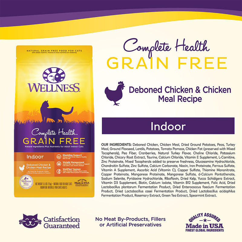 Complete Health Grain Free Indoor Cat Food 5 lbs