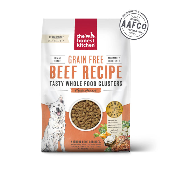 Whole Food Clusters Beef Recipe Dry Dog Food