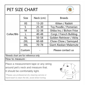 Female Cheongsam Costume Bib For Pets