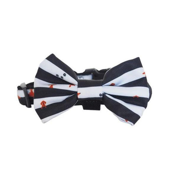 Bow Tie Collar - Peek A Moo Dog Collar