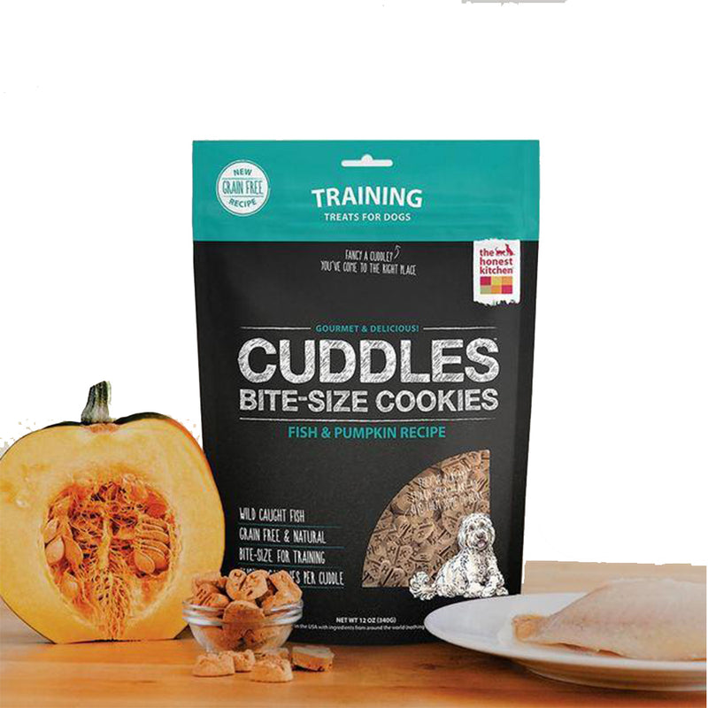 Cuddles Grain-Free Fish & Pumpkin Recipe Cookie Dog Treats
