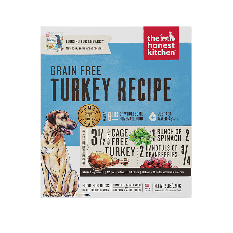 Grain-Free Turkey Recipe (Embark) Dehydrated Dog Food