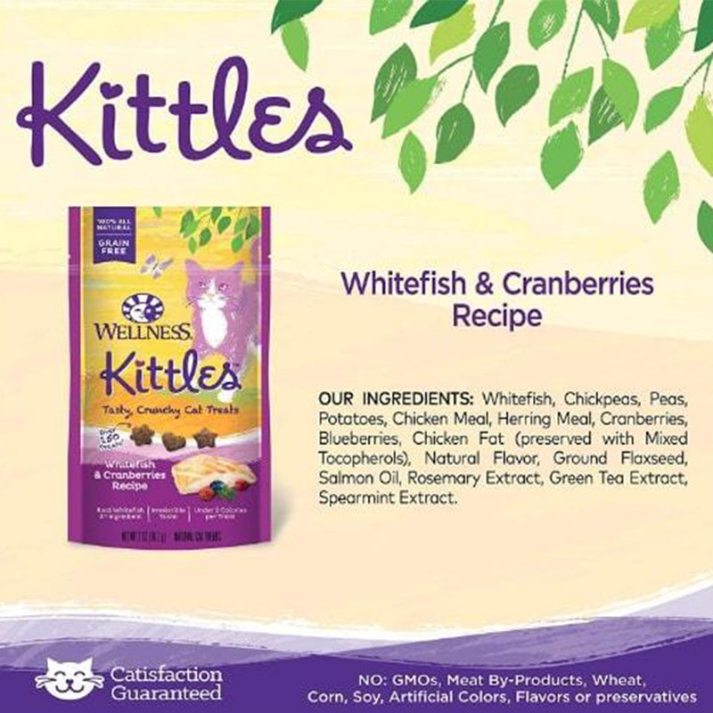 Complete Health Kittles Whitefish & Cranberries Recipe Crunchy Cat Treats