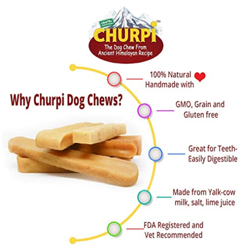 Churpi Stick Himalayan Cheese Bar Dog Treats