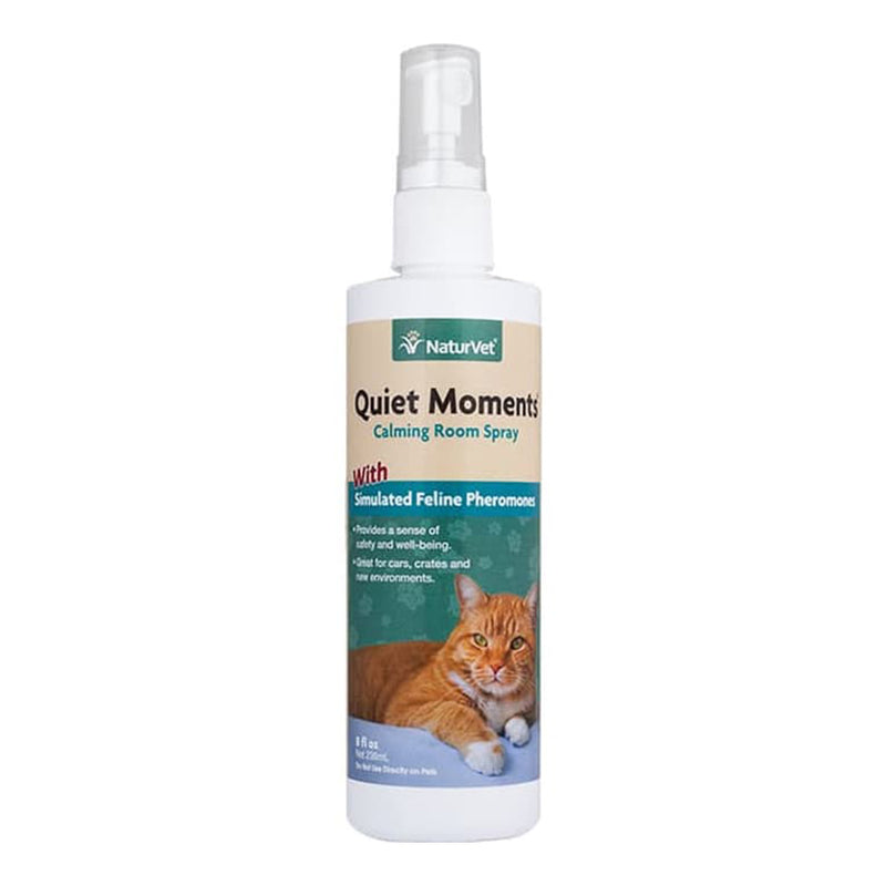 Quiet Moments Feline Herbal Calming Spray for Cats, 8fl oz