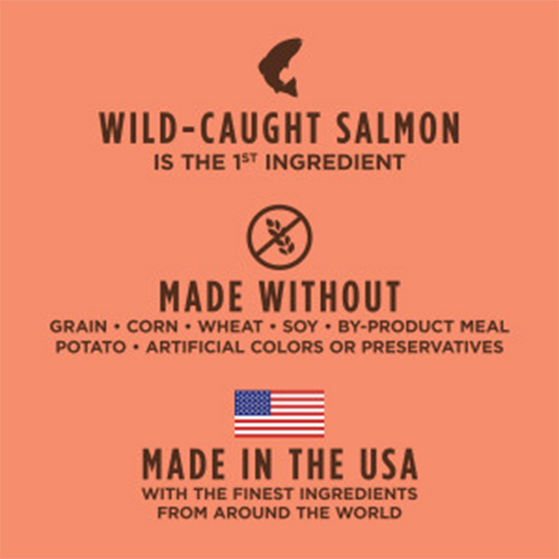 Original Grain-Free Salmon Recipe Dry Cat Food - 10 lb