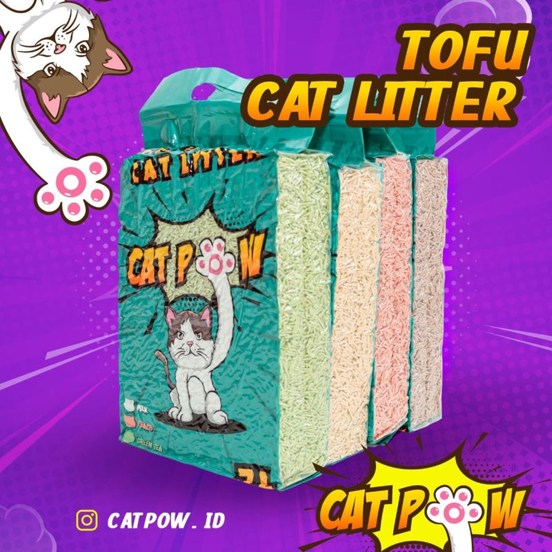 Tofu Clumping Cat Litter 7L