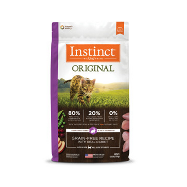 Original Grain-Free Rabbit Recipe Dry Cat Food - 4,5 lb