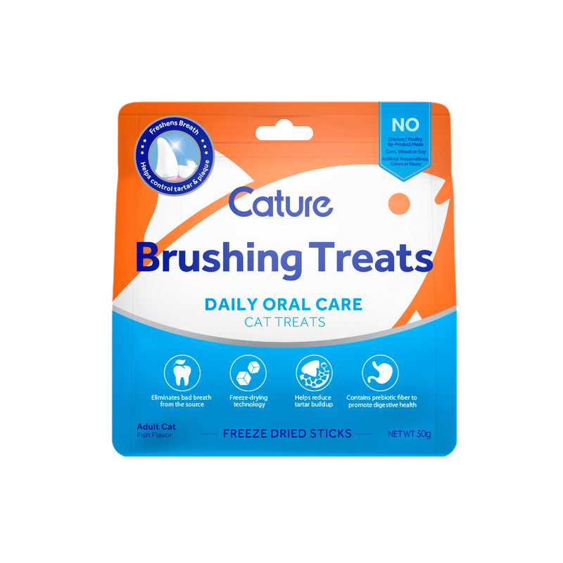 Brushing Treats Fish Daily Oral Care for Dogs and Cats