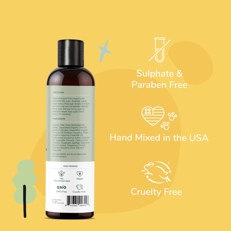 Dry Skin+Coat Cedar Natural  Dog Shampoo