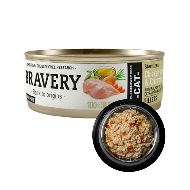 Grain-Free Chicken Breast & Carrots Canned Cat Food