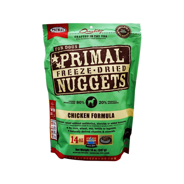 Freeze Dried Nugget Chicken Formula Dog Food