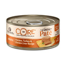 CORE Pate Chicken, Turkey & Chicken Liver Recipe Grain-Free Canned Cat Food