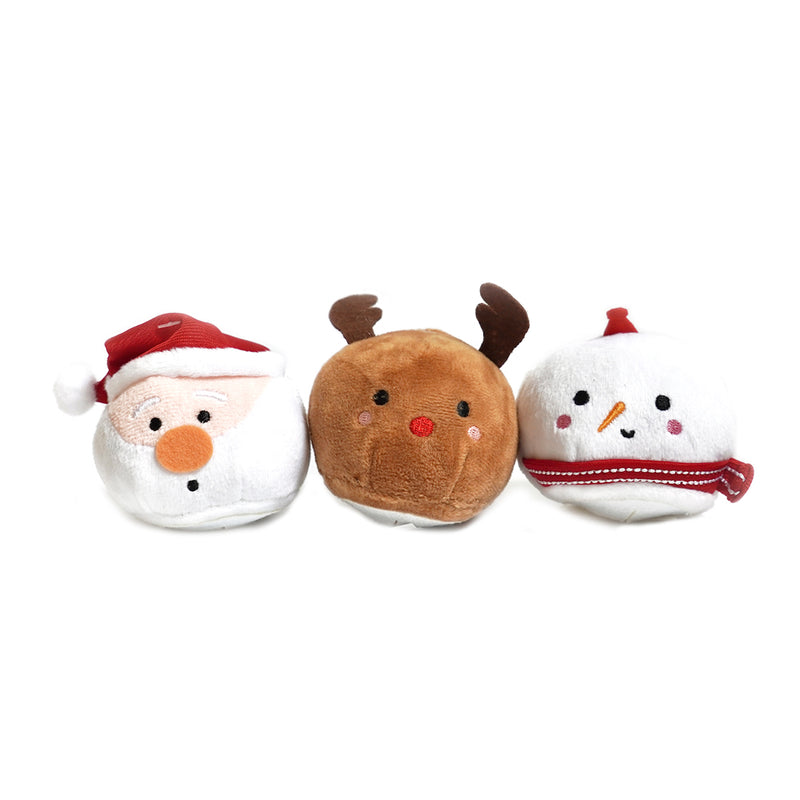 Holiday Mochi Mini Series Christmas Dog Toy