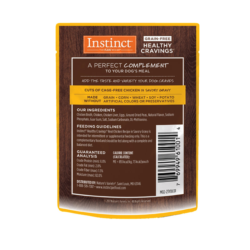 Grain Free Healthy Cravings Real Chicken Recipe Wet Dog Food