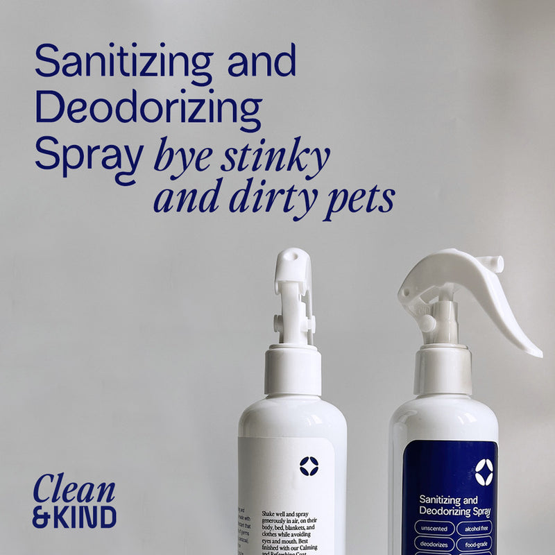 Clean & Kind Sanitizing and Deodorizing Spray for Dog and Cat