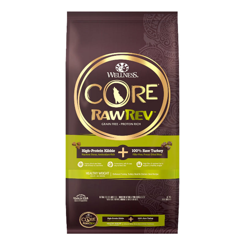 CORE RawRev Healthy Weight + 100% Raw Turkey