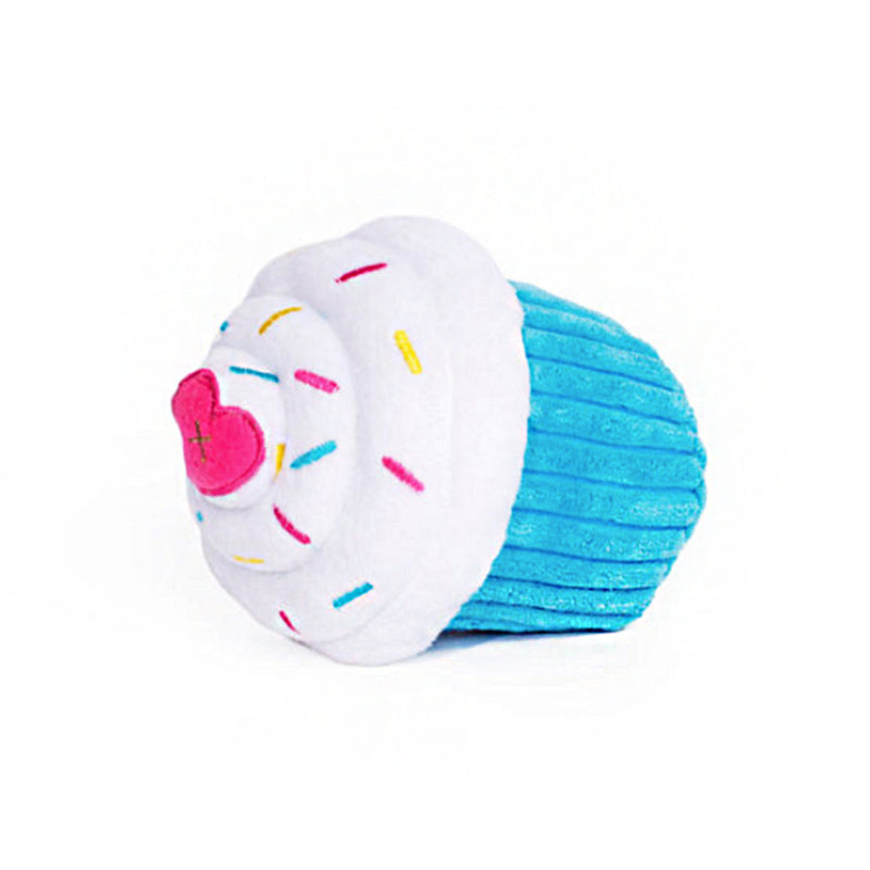 NomNomz - Cupcake Squeaky Plush Dog Toy